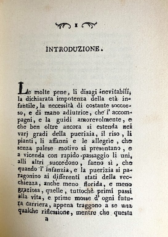 LA VECCHIEZZA. TRATTATO DEL DOTTORE DOMENICO ANTONIO MANDINI