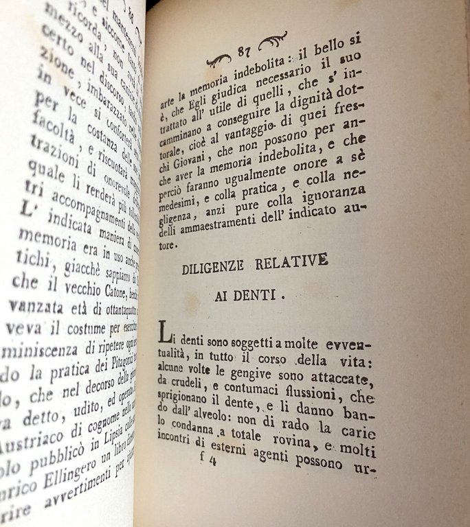 LA VECCHIEZZA. TRATTATO DEL DOTTORE DOMENICO ANTONIO MANDINI