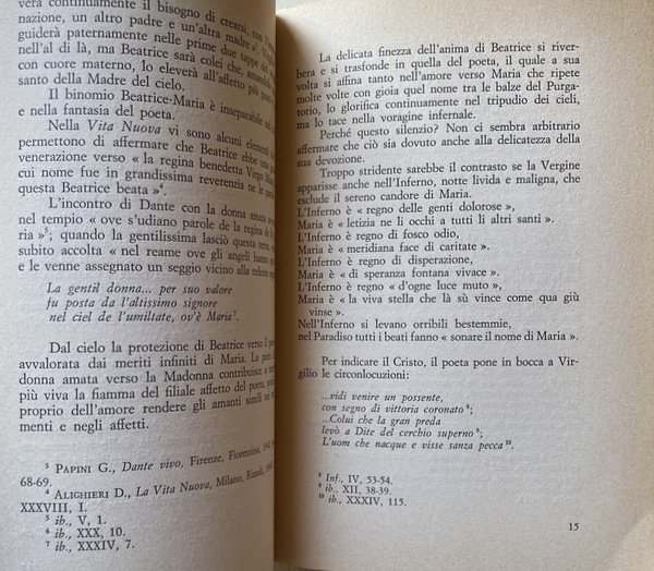 LA VERGINE MADRE NELLA DIVINA COMMEDIA