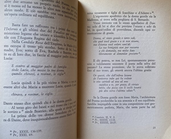 LA VERGINE MADRE NELLA DIVINA COMMEDIA