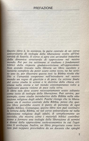 LA VIA ALLA PACE. LA LIBERAZIONE ATTRAVERSO LA BIBBIA