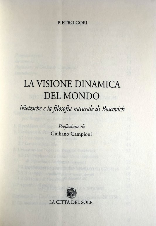 LA VISIONE DINAMICA DEL MONDO. NIETZSCHE E LA FILOSOFIA NATURALE … | Immagine Gallery 7