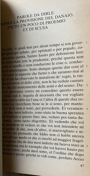 LA VITA DI CASTRUCCIO CASTRACANI E ALTRI SCRITTI. A CURA …