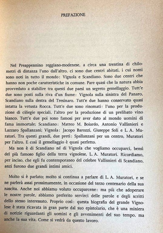 LA VITA DI LODOVICO ANTONIO MURATORI RICAVATA DAL SUO EPISTOLARIO …