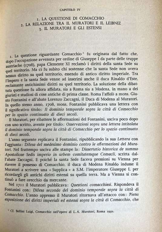 LA VITA DI LODOVICO ANTONIO MURATORI RICAVATA DAL SUO EPISTOLARIO …