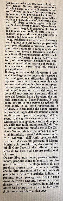 LA VOCE DEL DISEGNO. DISEGNI ITALIANI 1910-1970