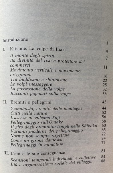 LA VOLPE DI INARI E LO SPIRITO GIAPPONESE