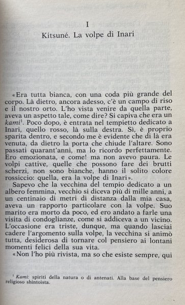 LA VOLPE DI INARI E LO SPIRITO GIAPPONESE