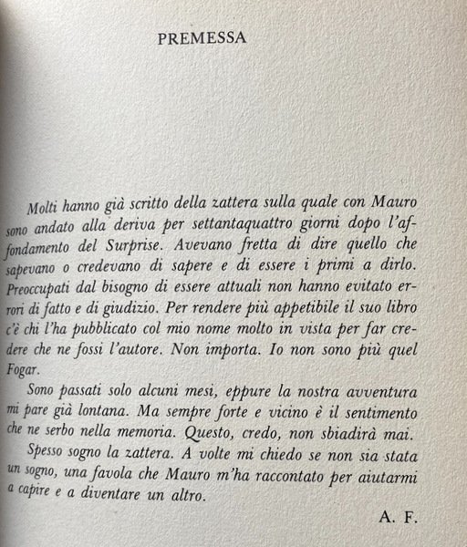 LA ZATTERA. LA STORIA VERA DI DUE UOMINI ALLA DERIVA …