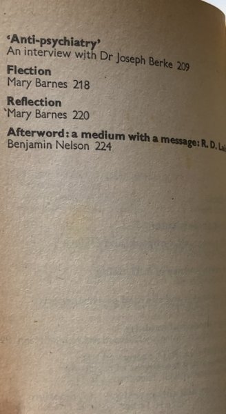 LAING AND ANTI-PSYCHIATRY. (INCLUDING ESSAYS, INTERVIEWS, A SYMPOSIUM)