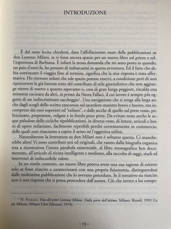 LASSÙ A BARBIANA IERI E OGGI. STUDI, INTERVENTI, TESTIMONIANZE SU … | Immagine Gallery 10
