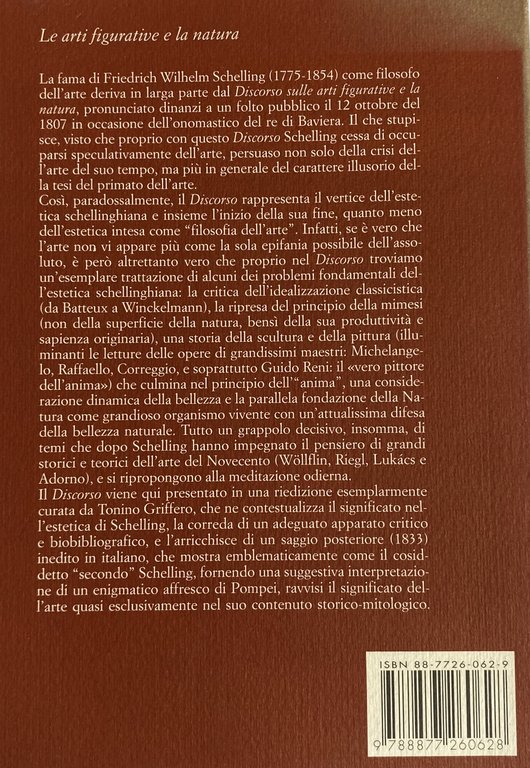 LE ARTI FIGURATIVE E LA NATURA