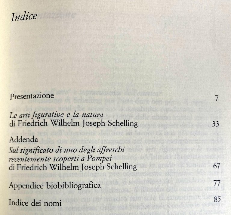 LE ARTI FIGURATIVE E LA NATURA