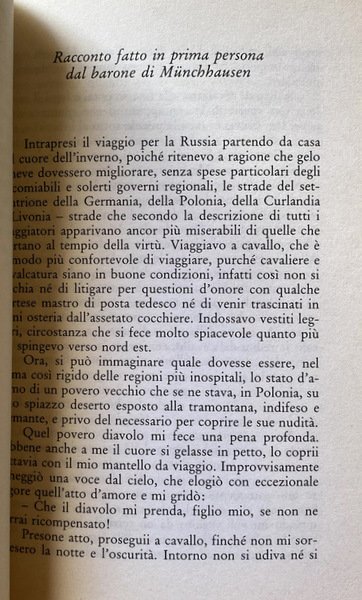 LE AVVENTURE DEL BARONE DI MÜNCHHAUSEN. MERAVIGLIOSI VIAGGI PER MARE …