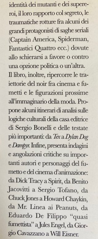 LE CARTE DEL FUMETTO. STRATEGIE E RITRATTI DI UN MEDIUM …