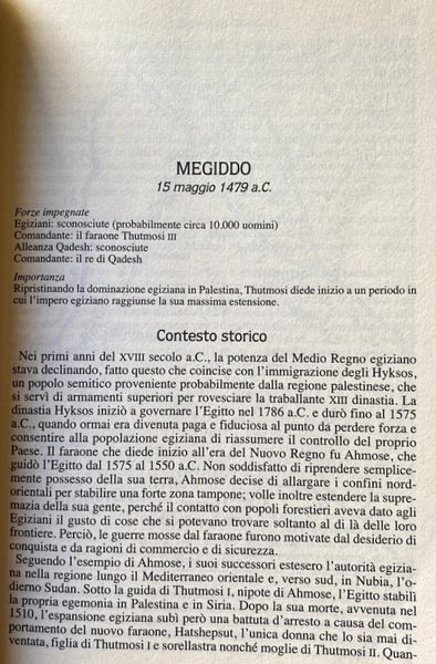 LE CENTO 100 BATTAGLIE CHE HANNO CAMBIATO LA STORIA