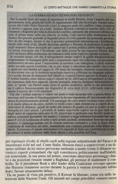 LE CENTO 100 BATTAGLIE CHE HANNO CAMBIATO LA STORIA