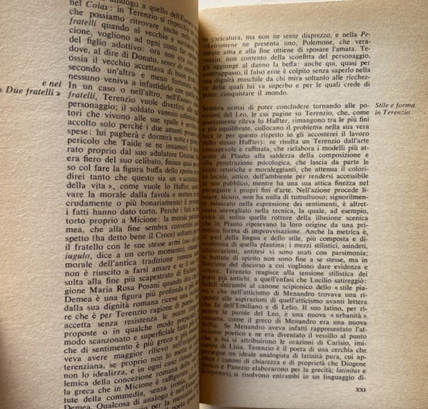 LE COMMEDIE: L'ANDRIA (LA RAGAZZA DI ANDRO), IL CONDANNATO VOLONTARIO, …