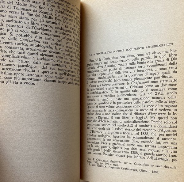 LE CONFESSIONI. (INTRODUZIONE DI CHRISTINE MOHRMANN, TRADUZIONE DI CARLO VITALI)