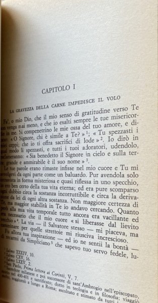 LE CONFESSIONI. (INTRODUZIONE DI CHRISTINE MOHRMANN, TRADUZIONE DI CARLO VITALI)