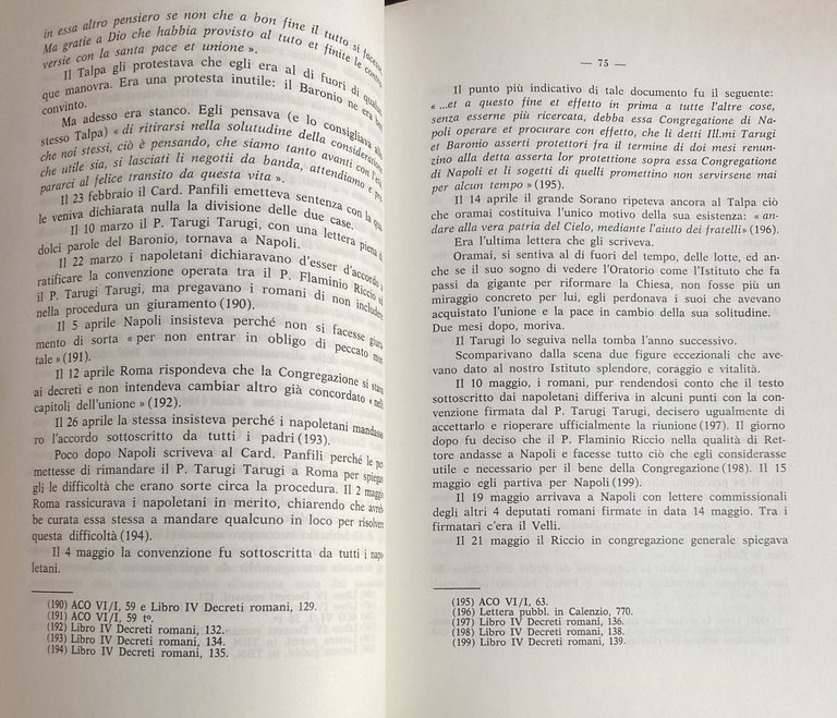 LE COSTITUZIONI DELL'ORATORIO NAPOLETANO
