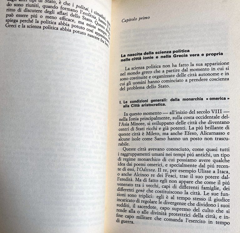 LE DOTTRINE POLITICHE IN GRECIA