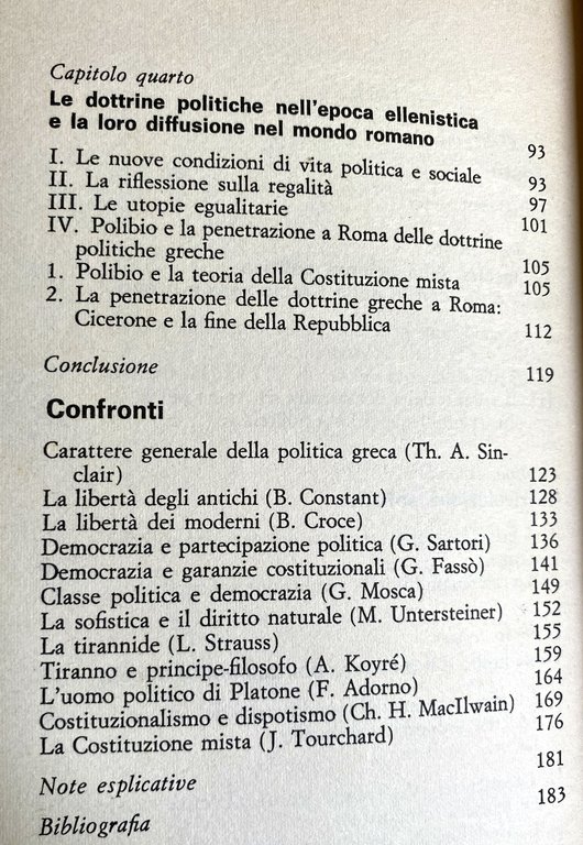 LE DOTTRINE POLITICHE IN GRECIA