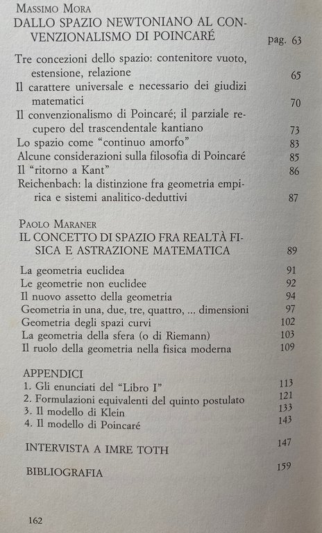 LE GEOMETRIE NON EUCLIDEE