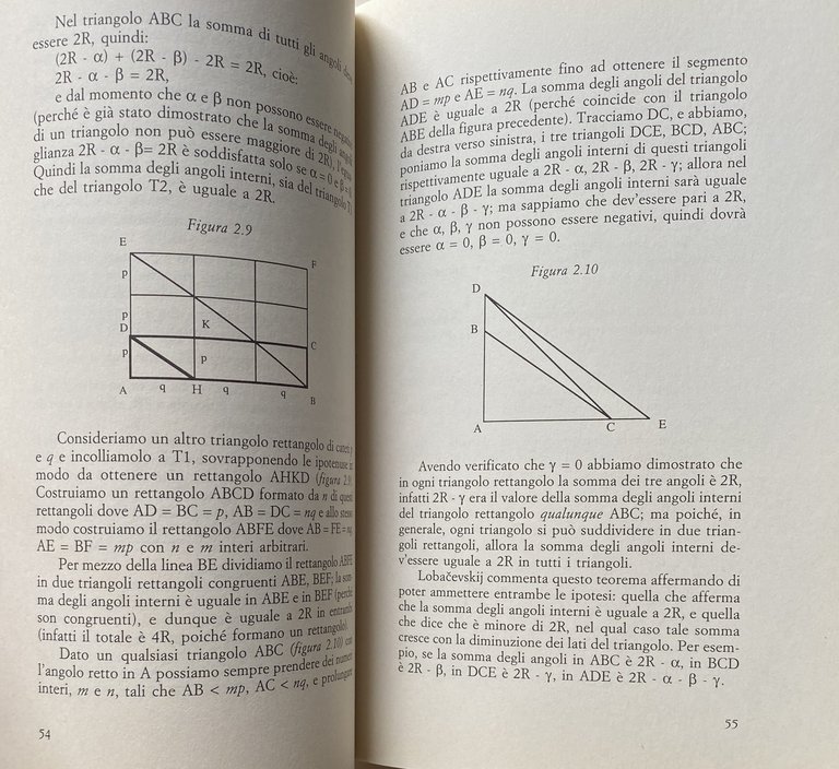 LE GEOMETRIE NON EUCLIDEE