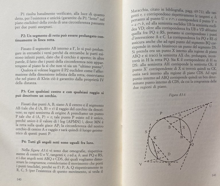 LE GEOMETRIE NON EUCLIDEE