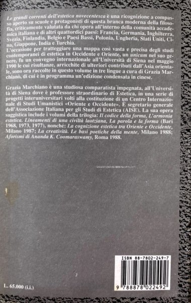 LE GRANDI CORRENTI DELL'ESTETICA NOVECENTESCA: SCUOLE, TENDENZE, PROBLEMI ANALIZZATI DA …