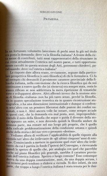LE GRANDI CORRENTI DELL'ESTETICA NOVECENTESCA: SCUOLE, TENDENZE, PROBLEMI ANALIZZATI DA …