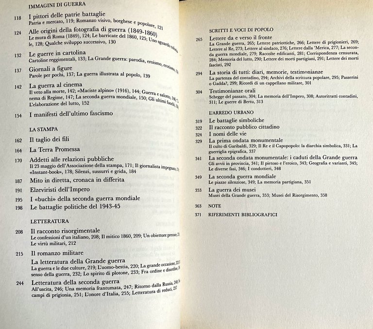 LE GUERRE DEGLI ITALIANI. PAROLE, IMMAGINI, RICORDI 1848-1945