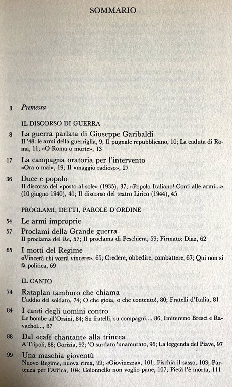 LE GUERRE DEGLI ITALIANI. PAROLE, IMMAGINI, RICORDI 1848-1945
