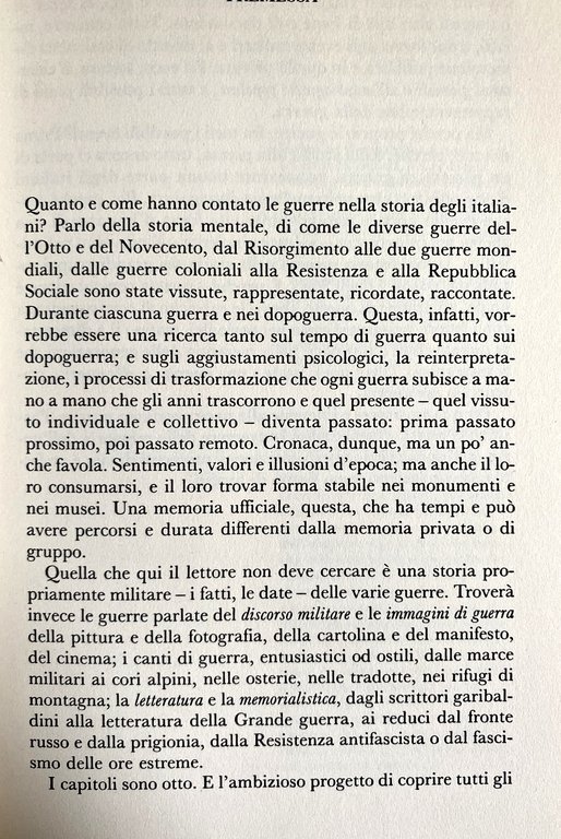 LE GUERRE DEGLI ITALIANI. PAROLE, IMMAGINI, RICORDI 1848-1945