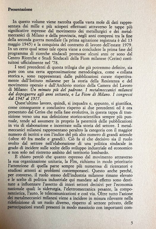 LE LOTTE DEI METALMECCANICI MILANESI. CRONOLOGIA DAL 1945 AL 1979 | Immagine Gallery 9