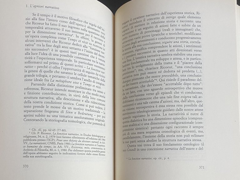 LE METAMORFOSI DI NARCISO. IL COGITO ITINERANTE DI PAUL RICOEUR