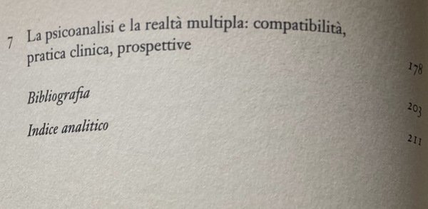 LE NUOVE REALTÀ. PERCEZIONE E PSICANALISI