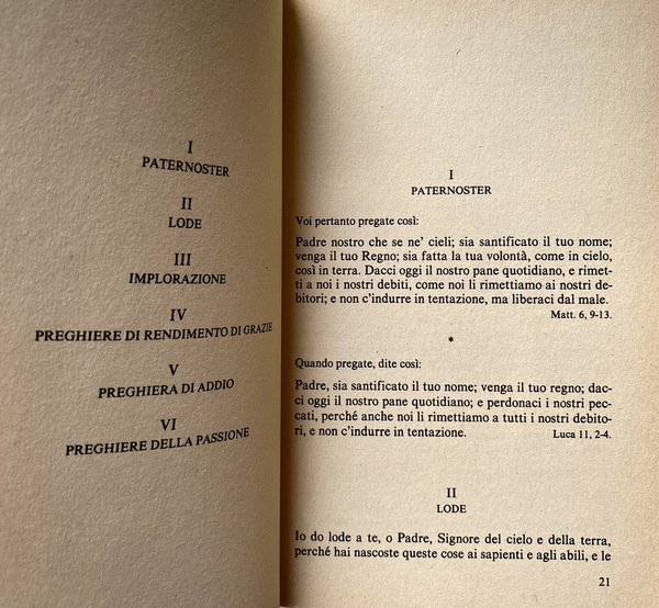 LE PAROLE DI GESÙ. PREGHIERE, DISCORSI, DIALOGHI, DETTI. A CURA …