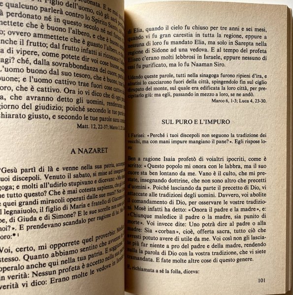 LE PAROLE DI GESÙ. PREGHIERE, DISCORSI, DIALOGHI, DETTI. A CURA …