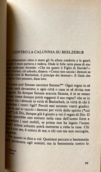 LE PAROLE DI GESÙ. PREGHIERE, DISCORSI, DIALOGHI, DETTI. A CURA …