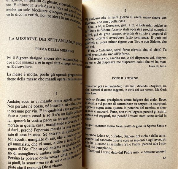 LE PAROLE DI GESÙ. PREGHIERE, DISCORSI, DIALOGHI, DETTI. A CURA …