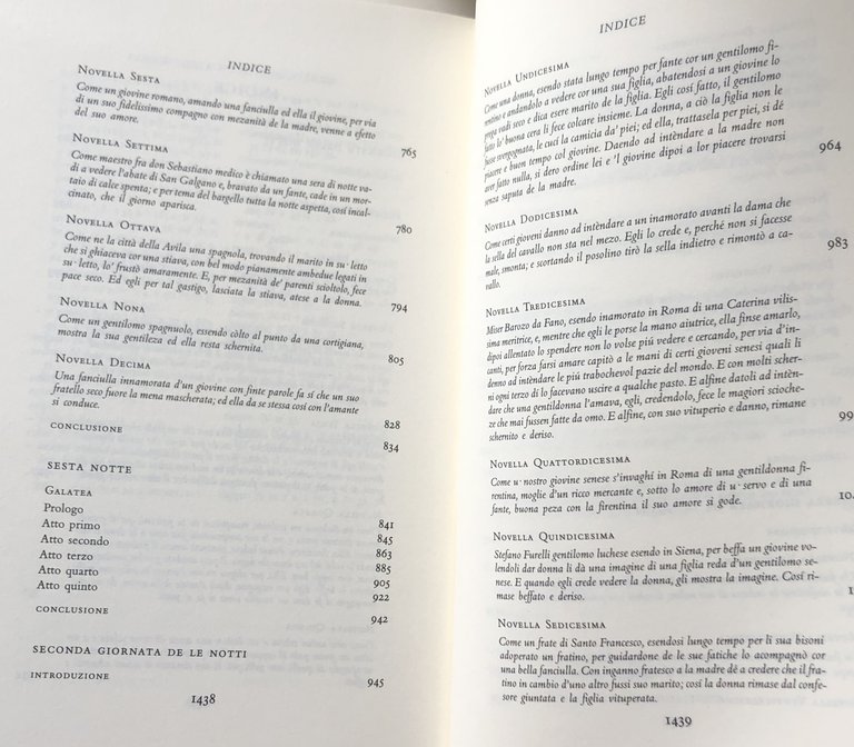 LE PIACEVOLI E AMOROSE NOTTI DEI NOVIZI. A CURA DI …