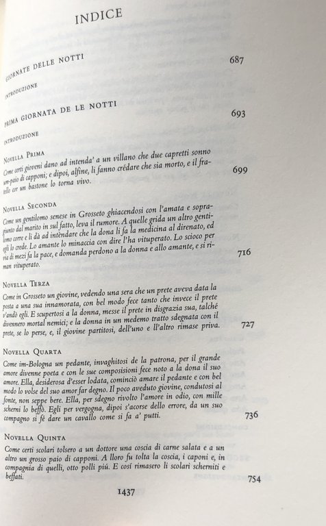 LE PIACEVOLI E AMOROSE NOTTI DEI NOVIZI. A CURA DI …