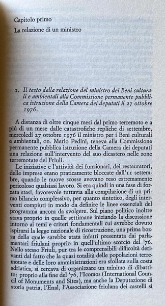 LE PIETRE DELLO SCANDALO: LA POLITICA DEI BENI CULTURALI NEL …