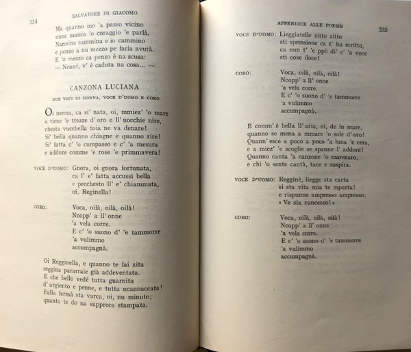 LE POESIE E LE NOVELLE. IL TEATRO E LE CRONACHE