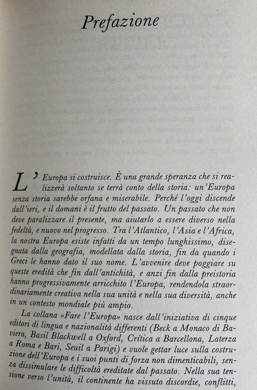 LE RIVOLUZIONI EUROPEE 1492-1992