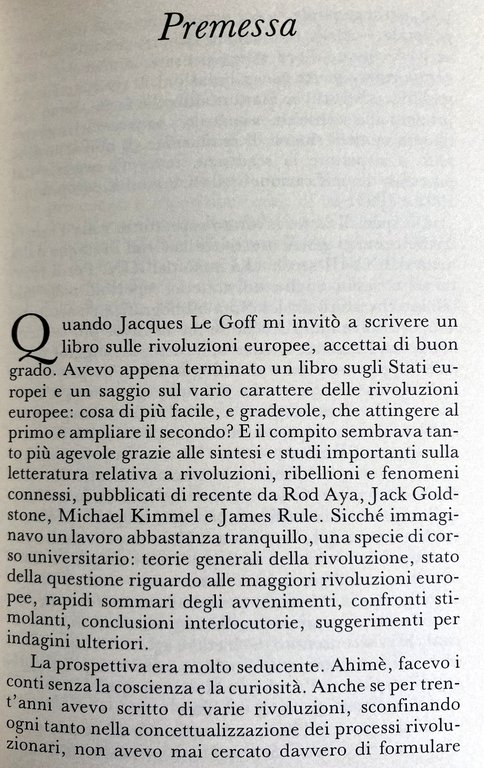 LE RIVOLUZIONI EUROPEE 1492-1992