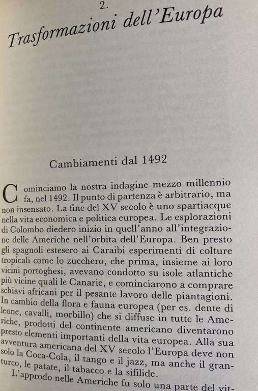 LE RIVOLUZIONI EUROPEE 1492-1992