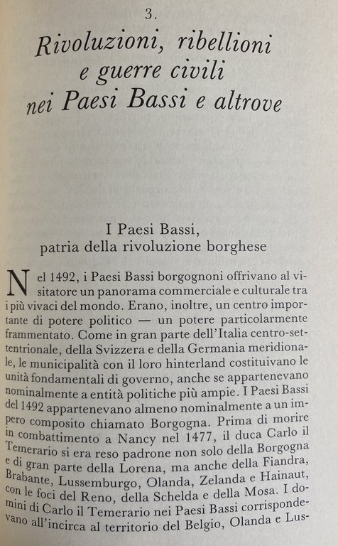 LE RIVOLUZIONI EUROPEE 1492-1992